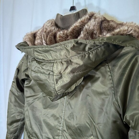 Vintage Hurley Parka Snow Suit 3/4 Coat Y2K Polyester Nylon Size Small Waterproo - Picture 4 of 8